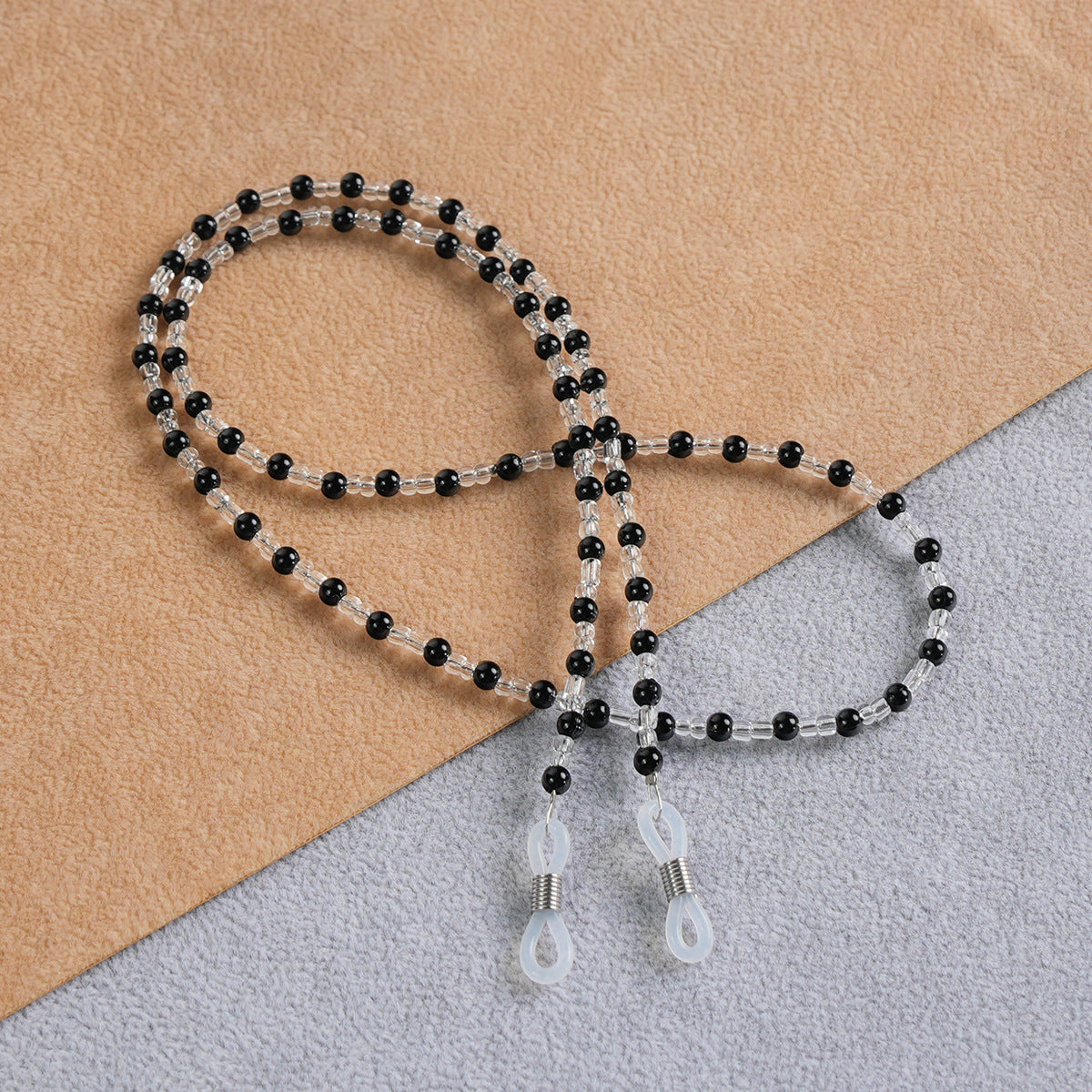 Vintage-inspirierte, beadete Brillen-Halskette Brehn