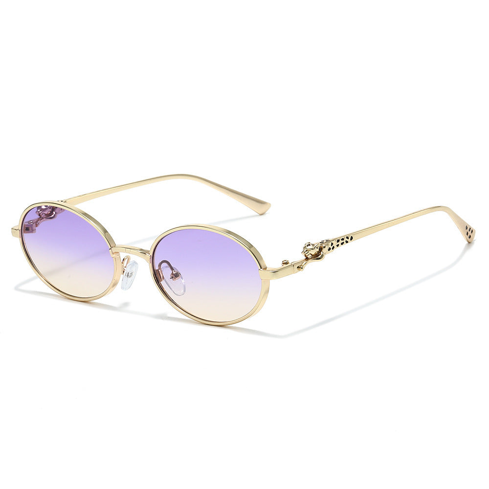Vintage Rundlinse Sonnenbrille mit Verlaufsglas Brehn