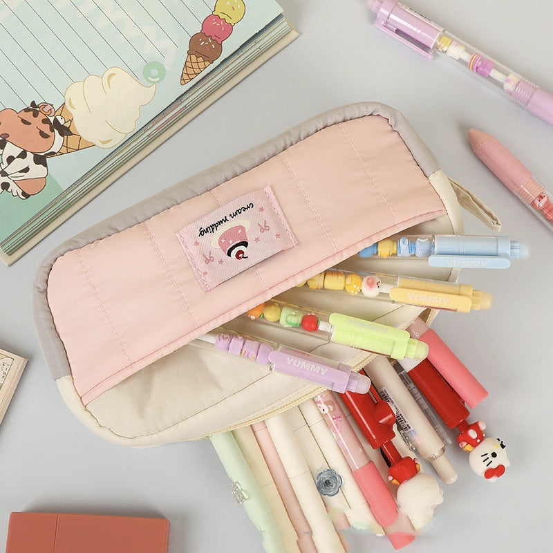 Gepolsterter Multi-Compartment Bleistift Organizer