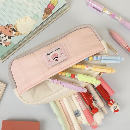 Gepolsterter Multi-Compartment Bleistift Organizer
