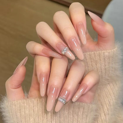 Premium Elegante Stiletto Gel-Nagelverlängerungen Brehn