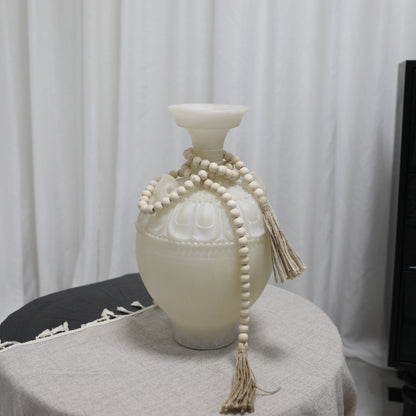 Elegante dekorative Marmorvase