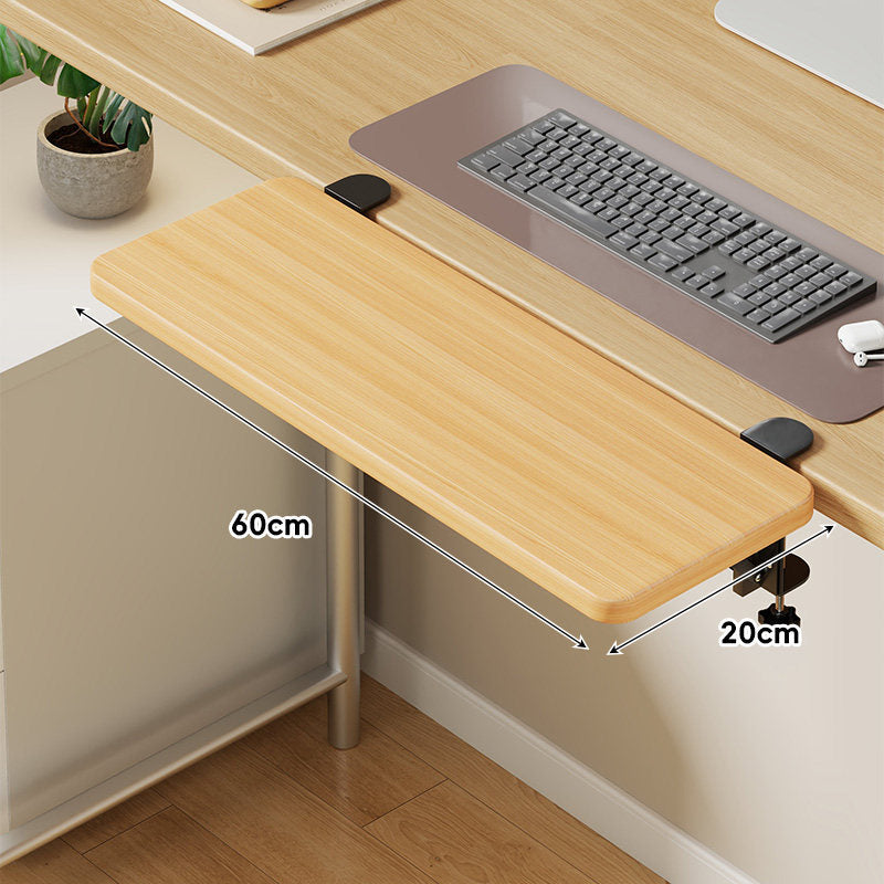 Unter-Tisch Gleitschienen-Tastaturablage und Schreibtischverlängerung mit sanfter Gleitmontage