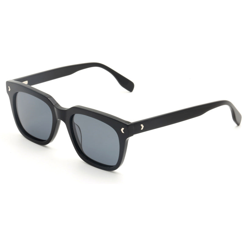 Damen modische oversized Sonnenbrille mit innovativem Kunststoffgestell Brehn