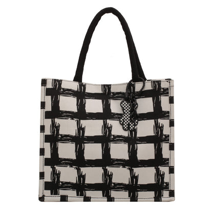 Stylische Canvas-Shopper Tasche