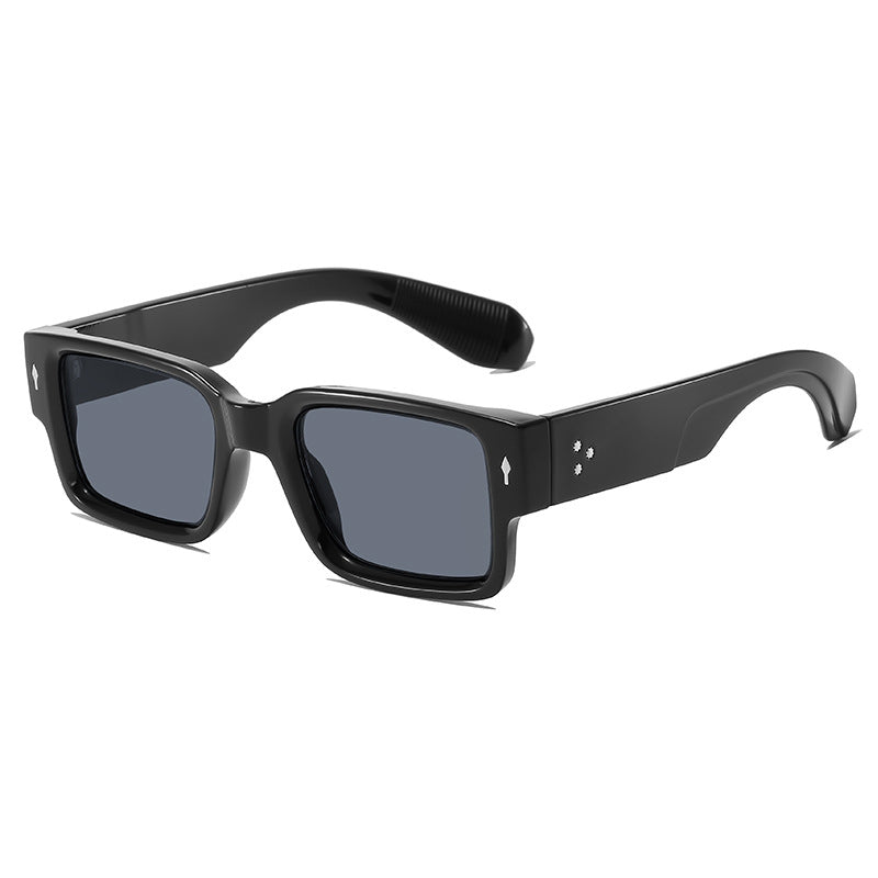 Moderne Minimalistische Quadratische Sonnenbrille Brehn