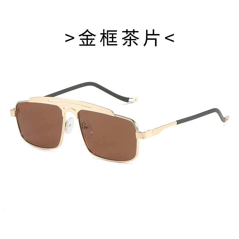 Damen Modische Brille mit schmalem Metallrahmen Brehn