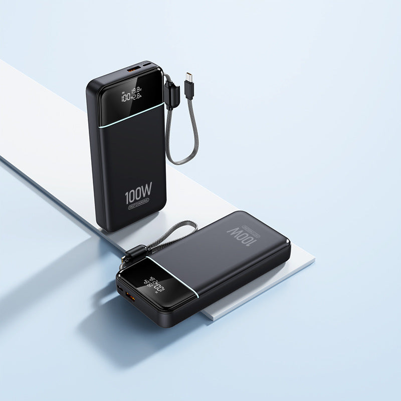 Leistungsstarke Powerbank mit Intelligenter Usb-C Schnellladung und Digitaler Ladestandanzeige Brehn