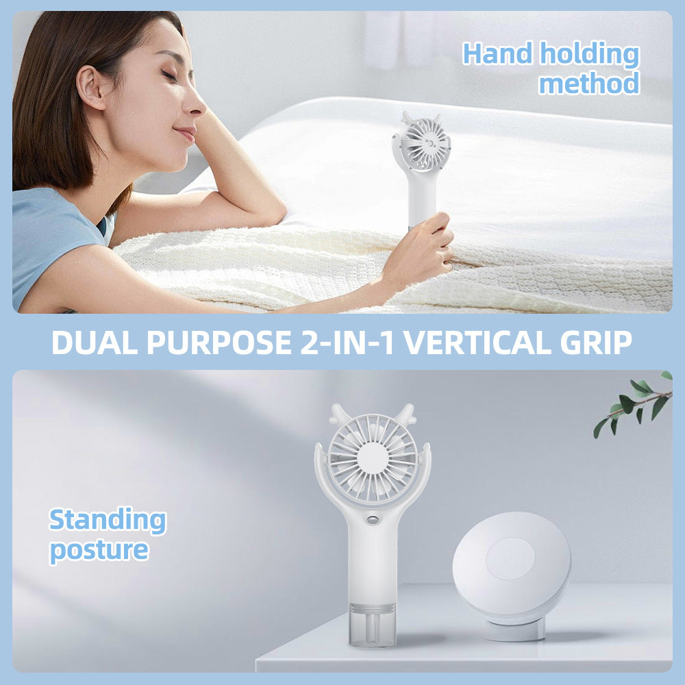 Unisex tragbarer Handheld Nebel Ventilator Brehn