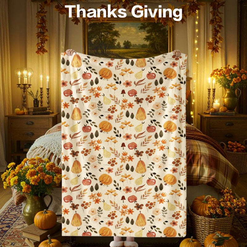 Thanksgiving-Themen Kuscheldecke