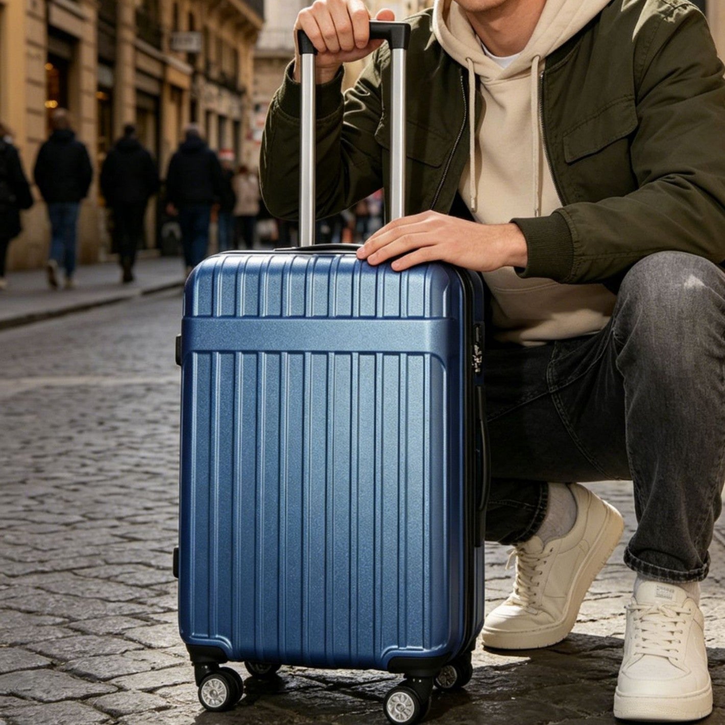 Unisex Robuster Hartschalen-Reisekoffer Brehn