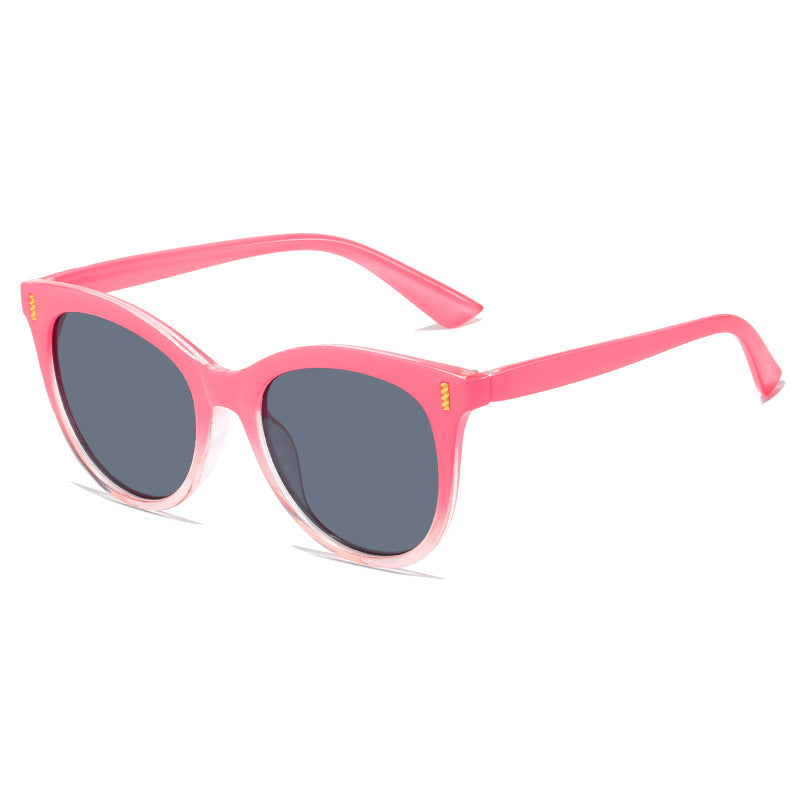 Damen modische Katzenaugen Sonnenbrille mit auffälligem Design Brehn