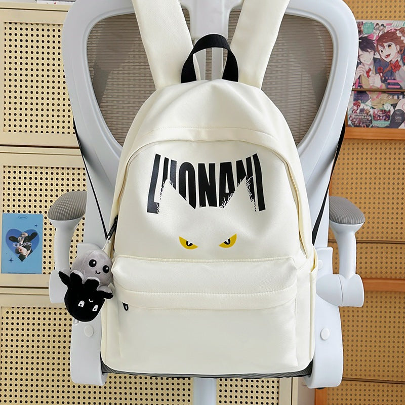 Cartoon-inspirierte Hasenohren-Schulrucksack
