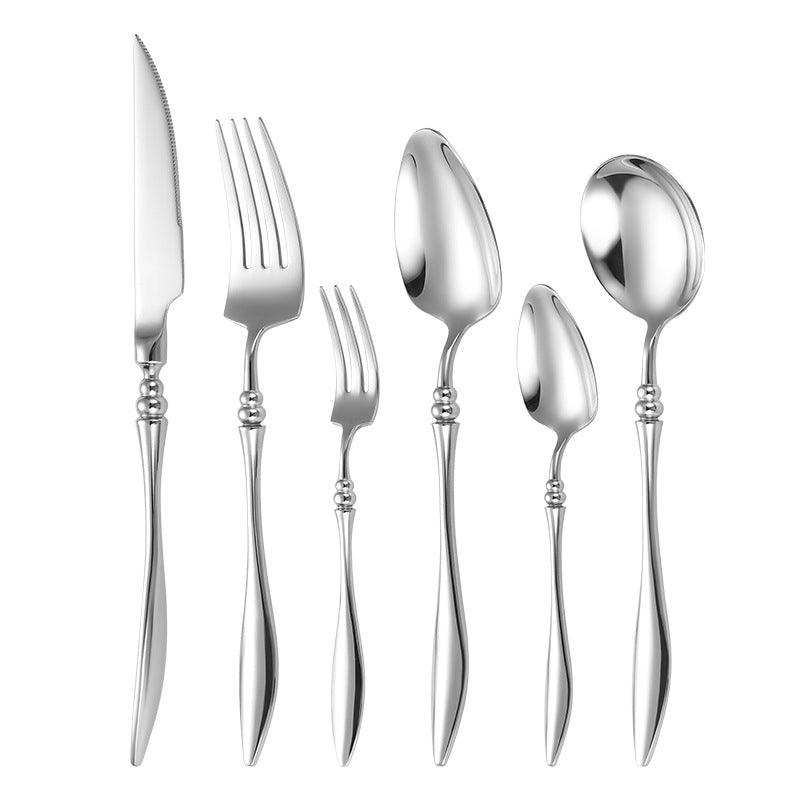 Elegantes Tafelmesser mit Feinem Wellenmuster Brehn