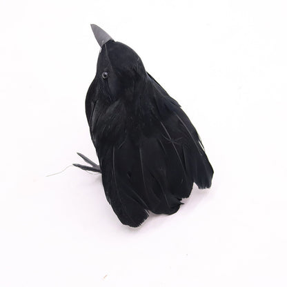 Dekorative Rabenfigur