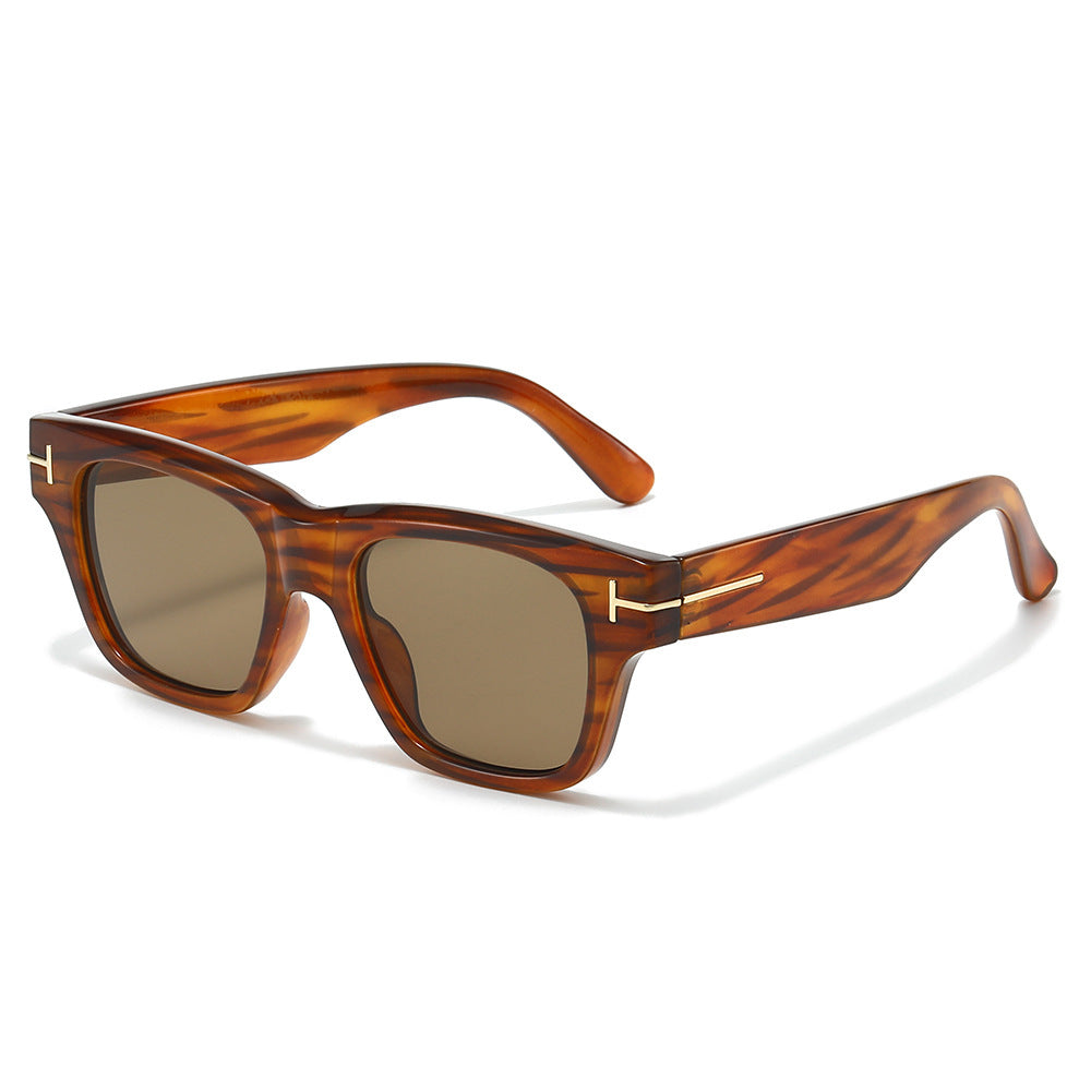 Klassische Quadratische Rahmen Sonnenbrille Brehn