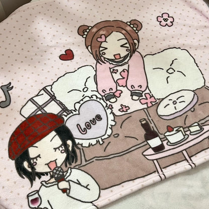 Cartoon-Themen Kuscheldecke