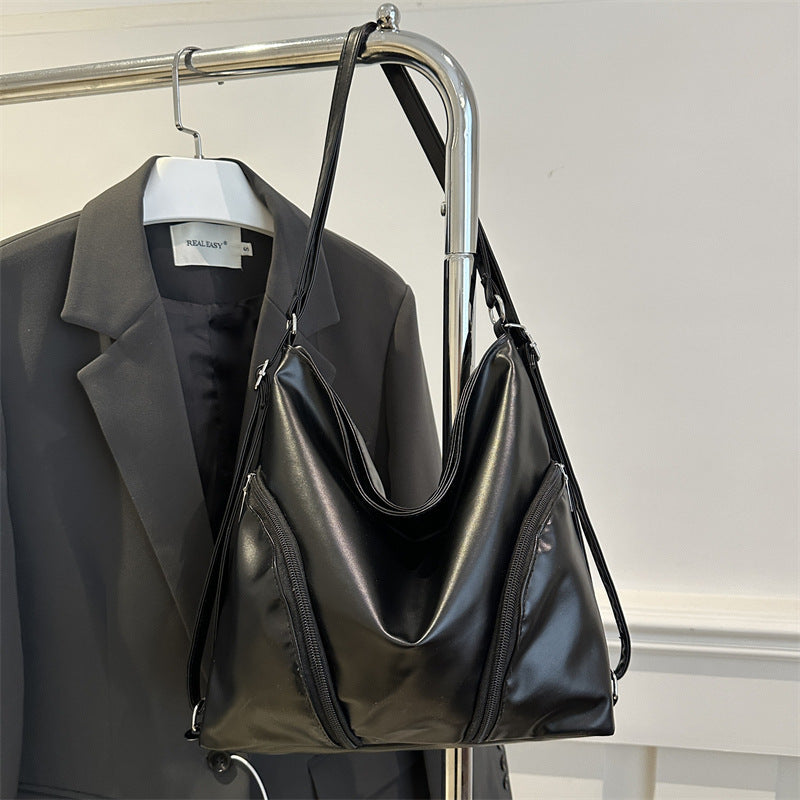 Chic Kunstleder Hobo Tasche Brehn