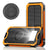 Solarbetriebene Powerbank mit Schnellladefunktion und Kabelloser Ladeoption Brehn