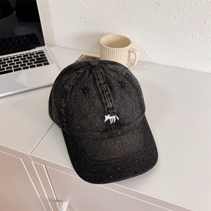 Herren Freizeit Grafik Denim Baseballmütze Brehn