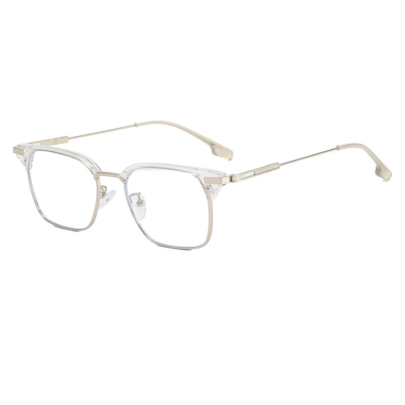 Damen quadratische Sonnenbrille mit leichtem Metallrahmen und breiten Bügeln Brehn