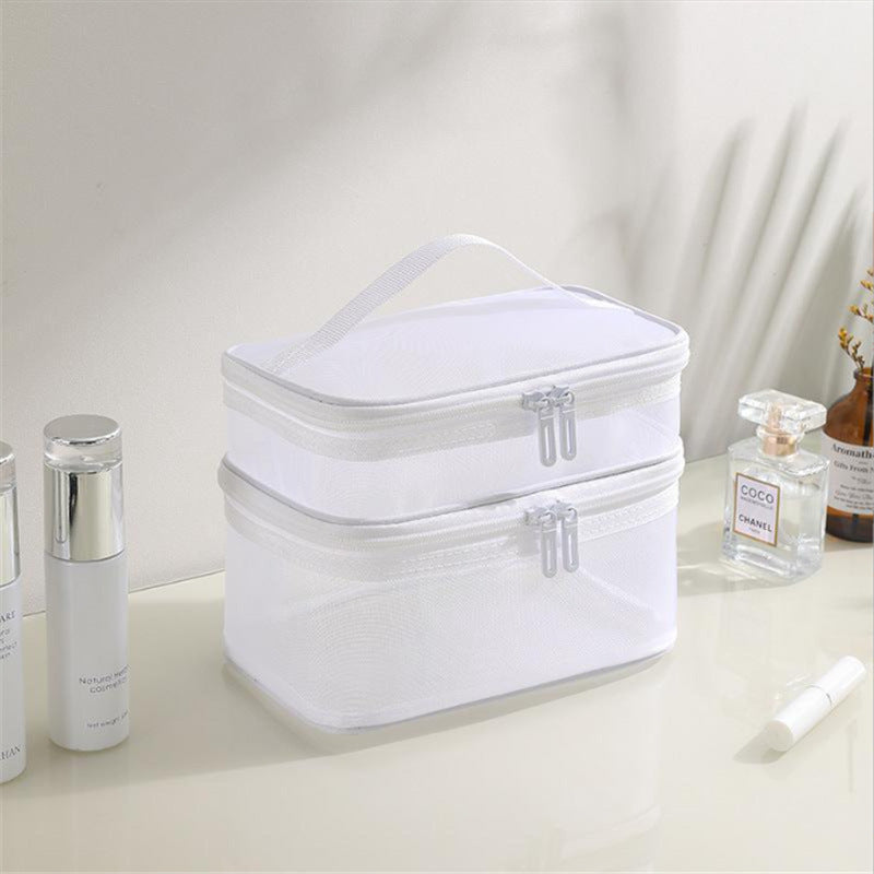Stilvoller doppelter Kosmetik-Organizer Brehn