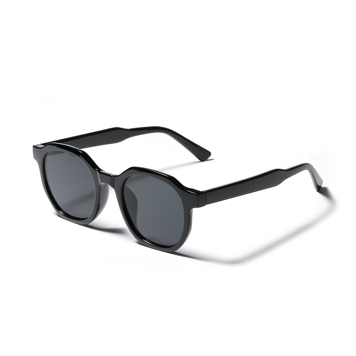 Damen stylische Sonnenbrille mit klarem Rahmen und polarisierten Gläsern Brehn
