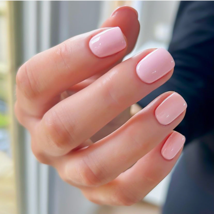 Glänzendes Press-On Nagelset mit elegantem Design Brehn
