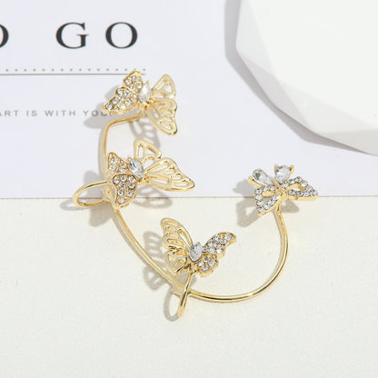 Rhinestone Schmetterling Haarspange Brehn