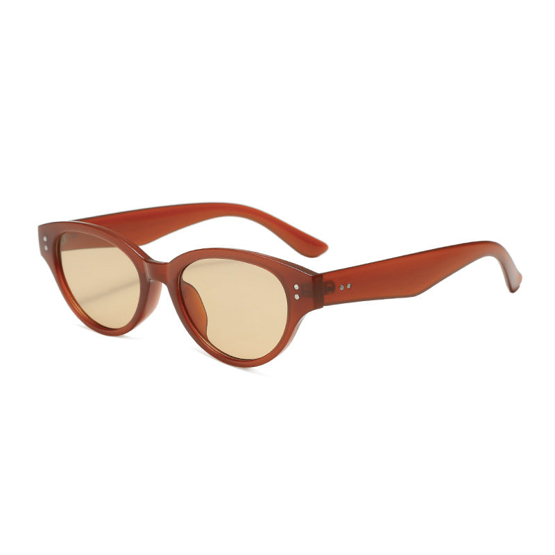Damen Cat-Eye Sonnenbrille mit elegantem Kunststoffrahmen und UV-Schutz Brehn