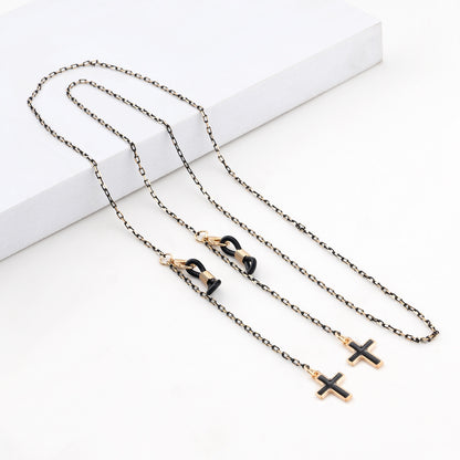 Elegante geometrische Brillenchnur Brehn