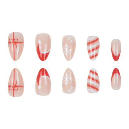 Festliches Themen Stiletto Nagelkunst Set Brehn