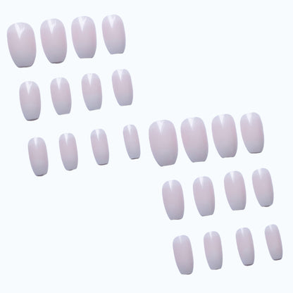 Elegantes Französisches Tipp-Acryl-Nagelkunst-Set