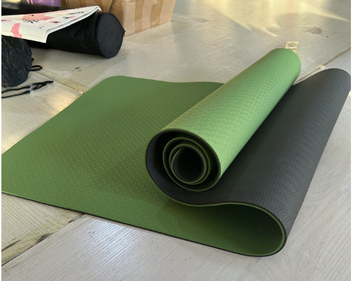 Rutschfeste Fitness-Yogamatte mit Doppelter Dämpfung Brehn