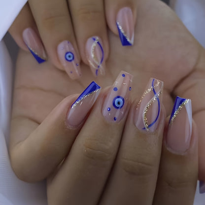 Kunstvolle Nagelkunst mit Niedlichen Hasenmuster Brehn