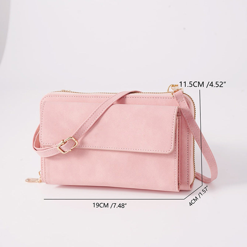 Handtasche mit Multifunktionalen Fächern und Abnehmbarem Schultergurt Brehn