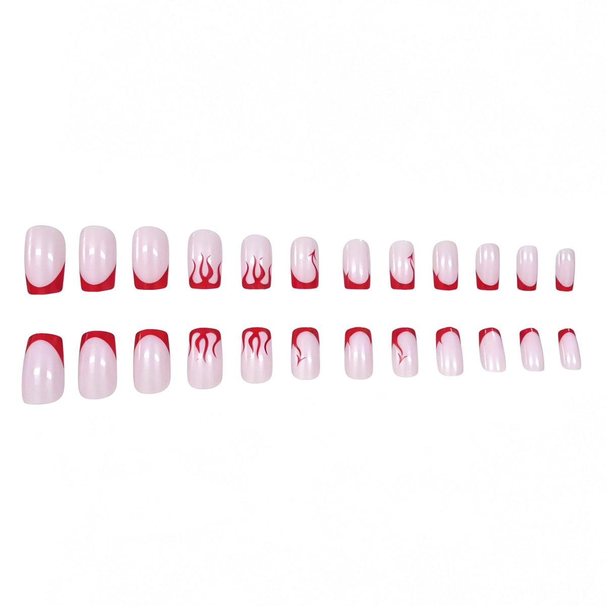 Trendy Flame Nail Art Verbesserungen Brehn