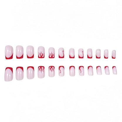 Trendy Flame Nail Art Verbesserungen Brehn