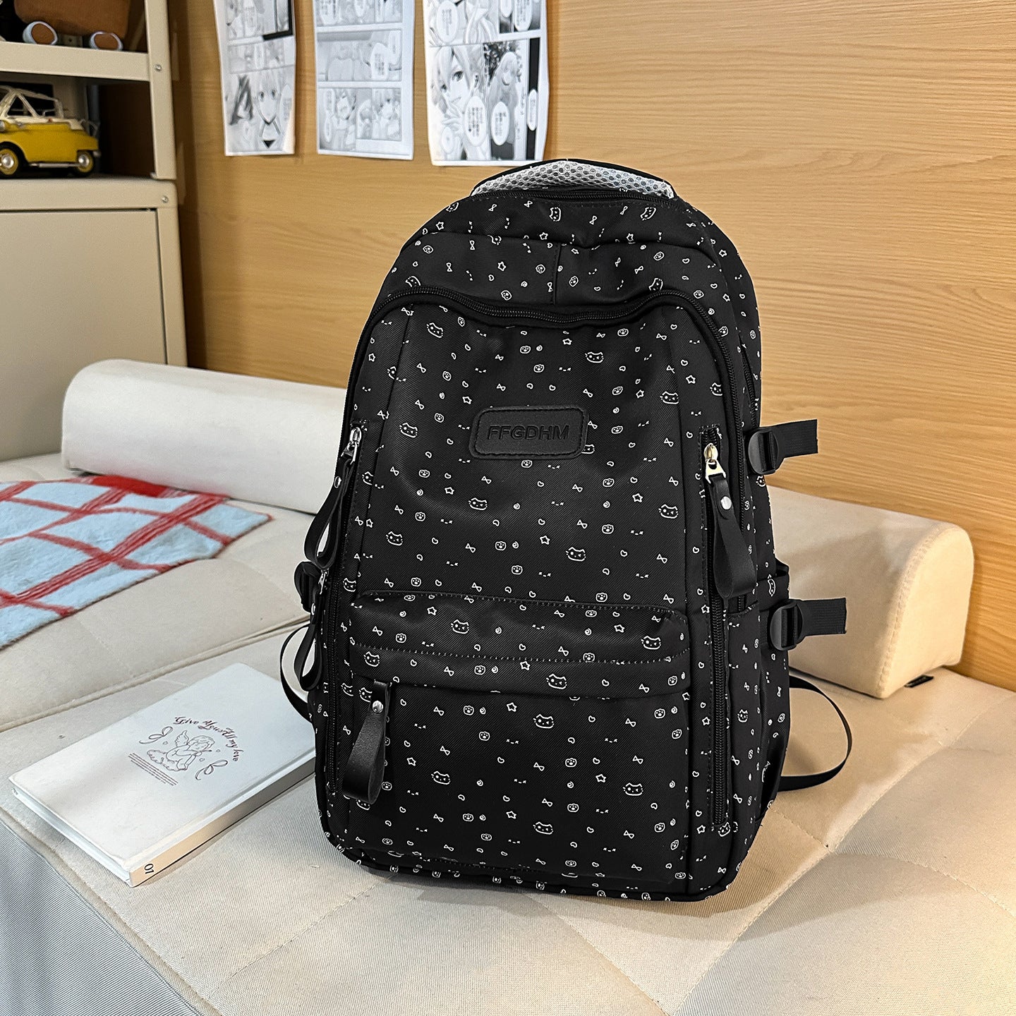 Süßer Blumenmuster Rucksack Brehn