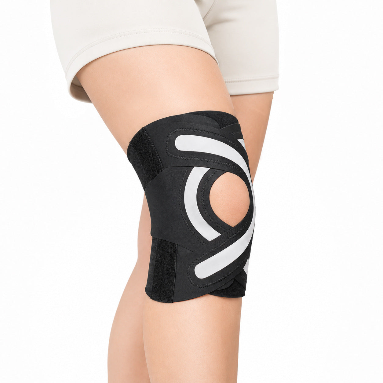 Verstellbare Stützende Kniebandage Brehn
