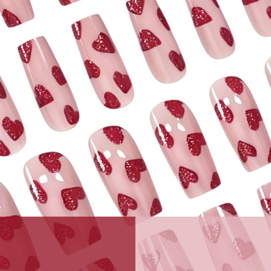 Herz-Themen Nagelkunst Brehn