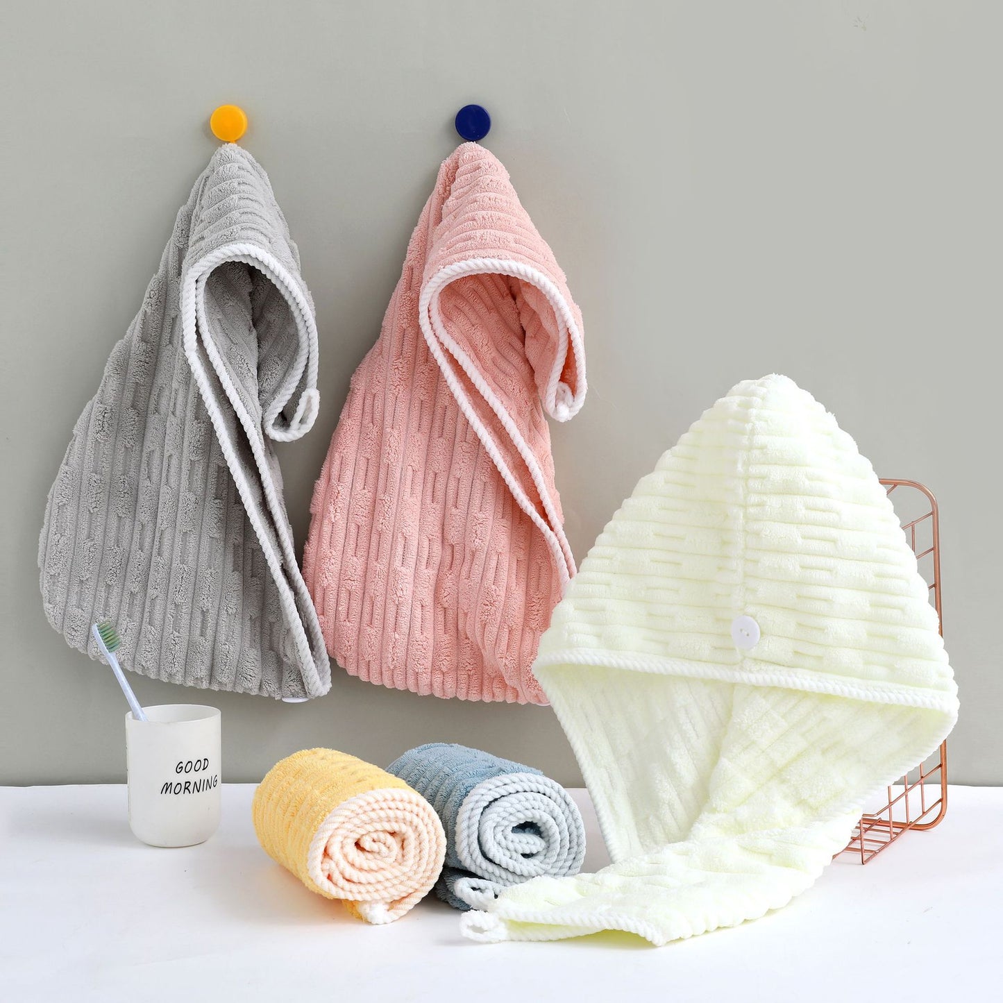 Damen kuscheliger Bademantel mit Kapuze Brehn