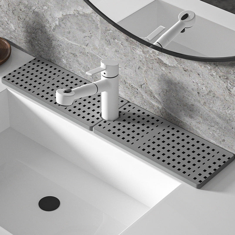 Dekorativer Waschbecken Wasserhahn Schutzmatte