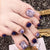 Kunstnagelset mit kreativen Blüten-Designs Brehn