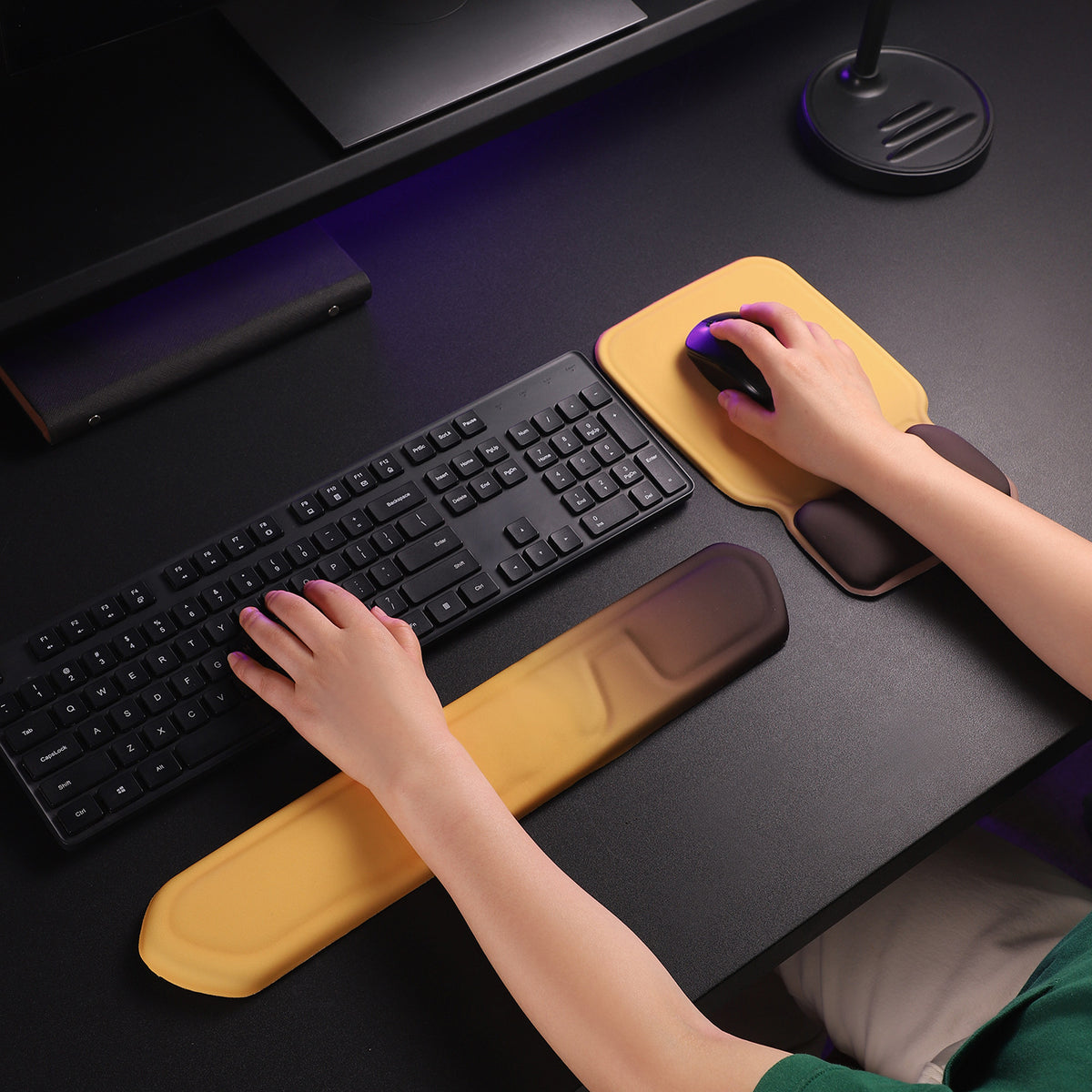 Ergonomische Soft-Touch Tastatur-Handgelenkstütze