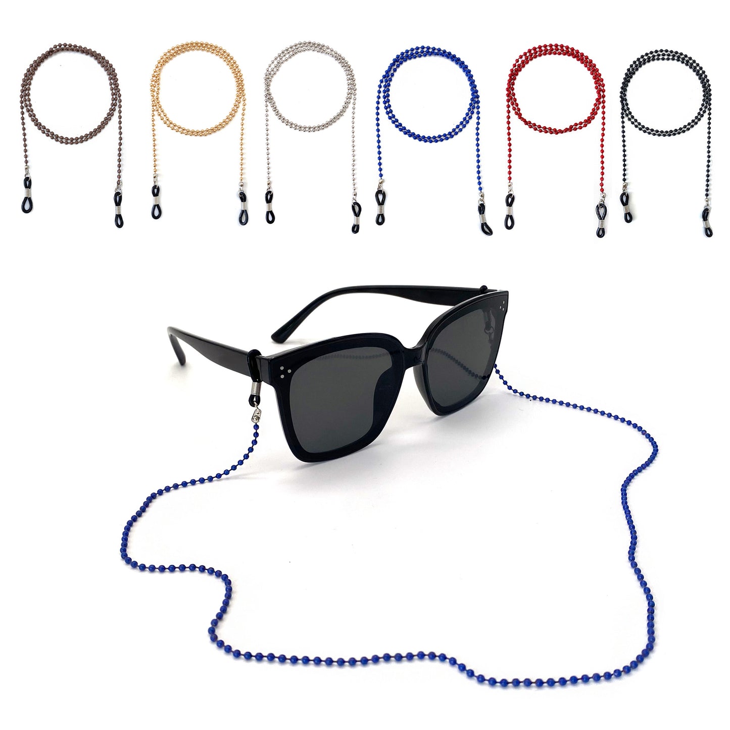 Beaded Eyewear Retainer Chain Brehn