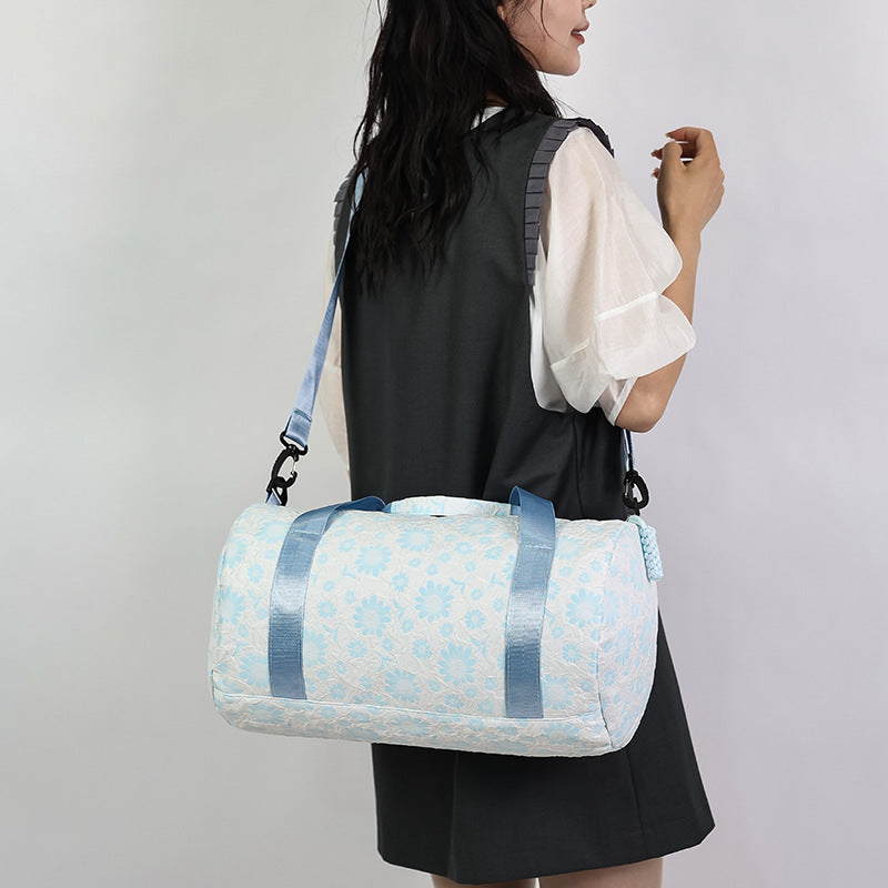 Blumenmuster Wochenend Reise Duffle Tasche Brehn