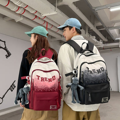 Trendige stilvolle Grafik-Rucksack Brehn