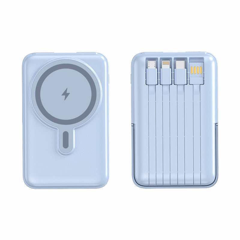 Tragbare Powerbank mit Integriertem Kabelfach Von Brehn