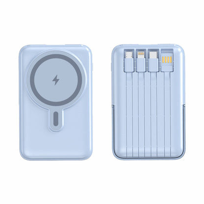 Tragbare Powerbank mit Integriertem Kabelfach Von Brehn